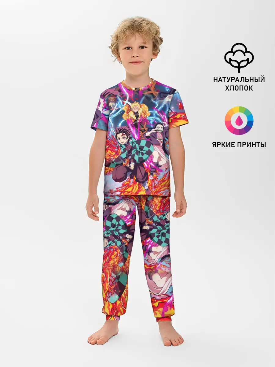 Детская пижама с брюками / КЛИНОК РАССЕКАЮЩИЙ ДЕМОНОВ