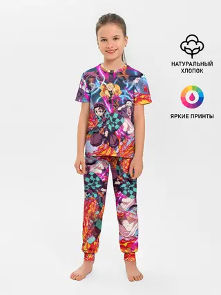 Детская пижама с брюками / КЛИНОК РАССЕКАЮЩИЙ ДЕМОНОВ