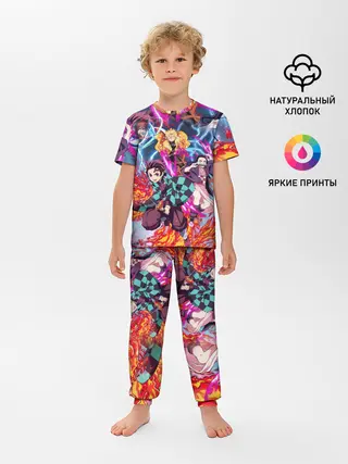 Детская пижама с брюками / КЛИНОК РАССЕКАЮЩИЙ ДЕМОНОВ