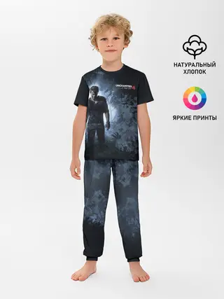 Детская пижама с брюками / Drake in jungle