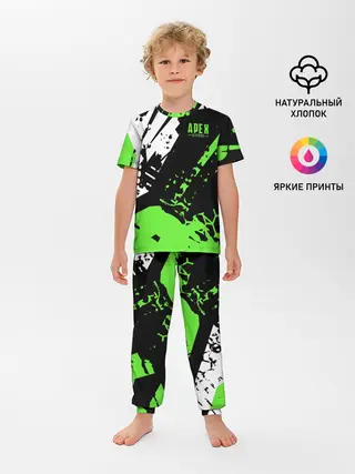 Детская пижама с брюками / Apex Legends