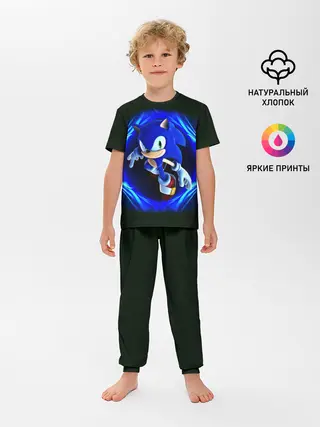 Детская пижама с брюками / SONIC