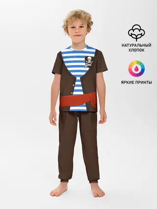 Детская пижама с брюками / Костюм пирата