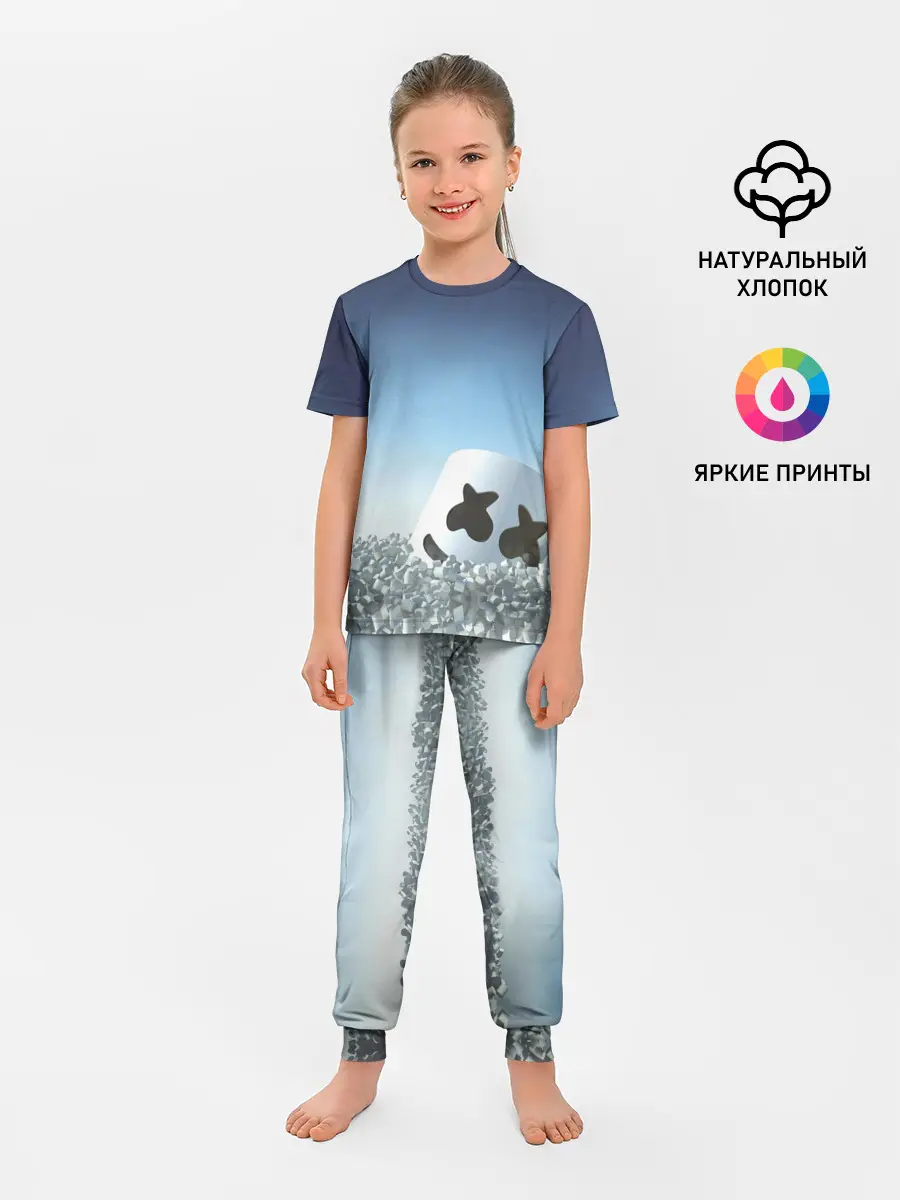 Детская пижама с брюками / Marshmello