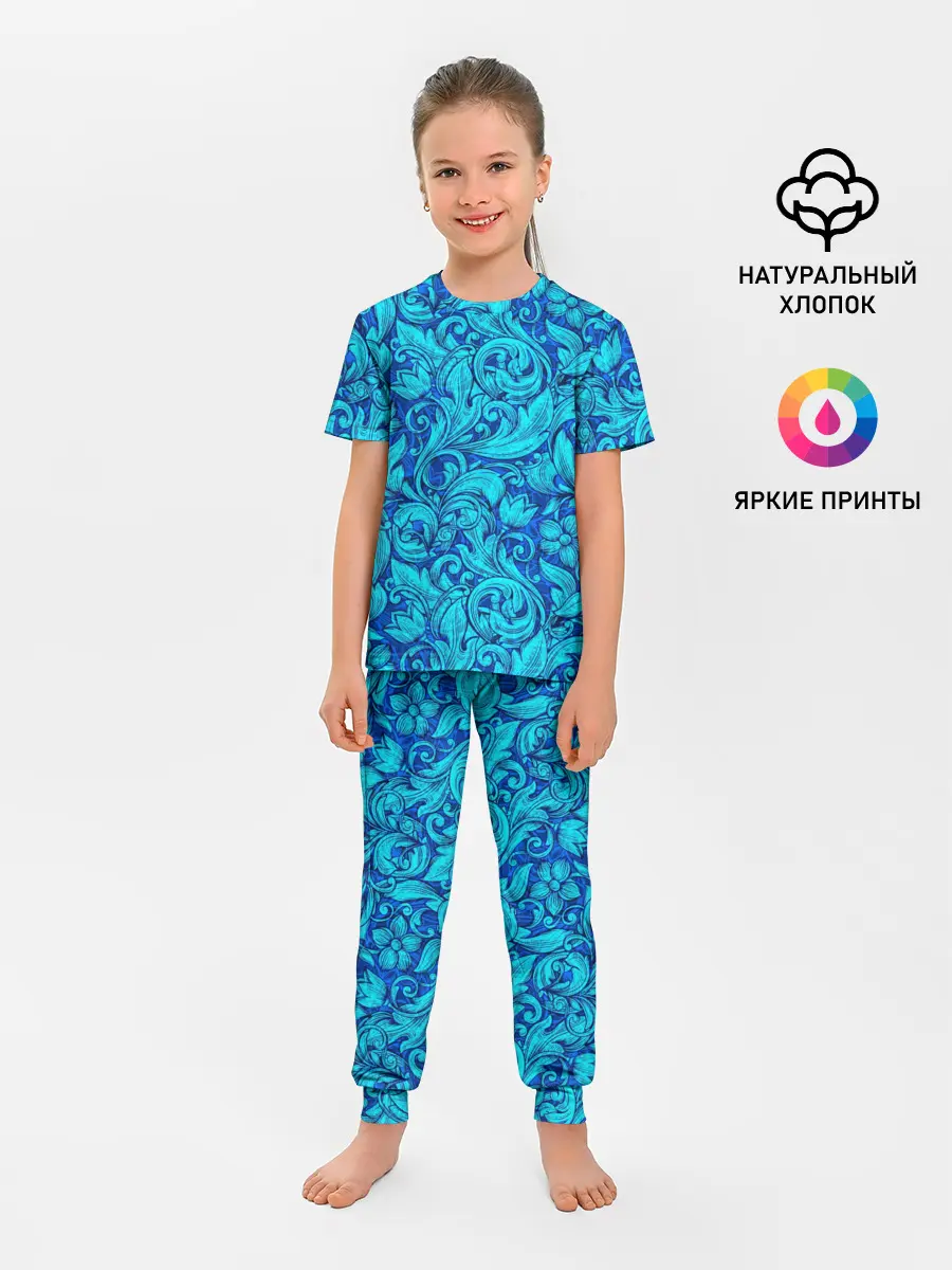 Детская пижама с брюками / Флора | Flora