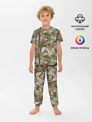 Детская пижама с брюками / Камуфляж