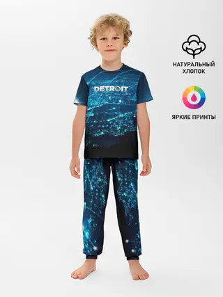 Детская пижама с брюками / Detroit:become human