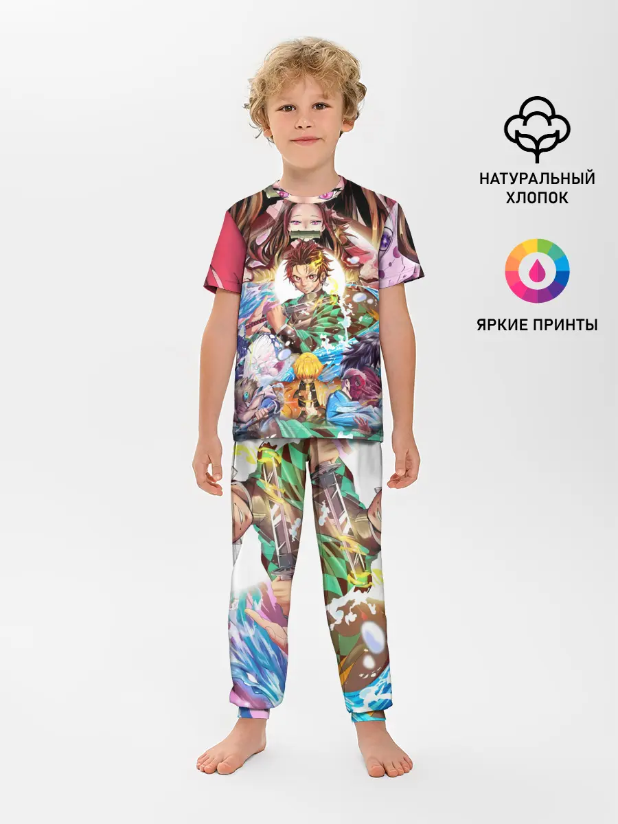 Детская пижама с брюками / ТАНДЖИРО НЕЗУКО ЗЕНИЦУ / KNY