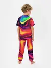 Детская пижама с брюками / Неоновые пятна