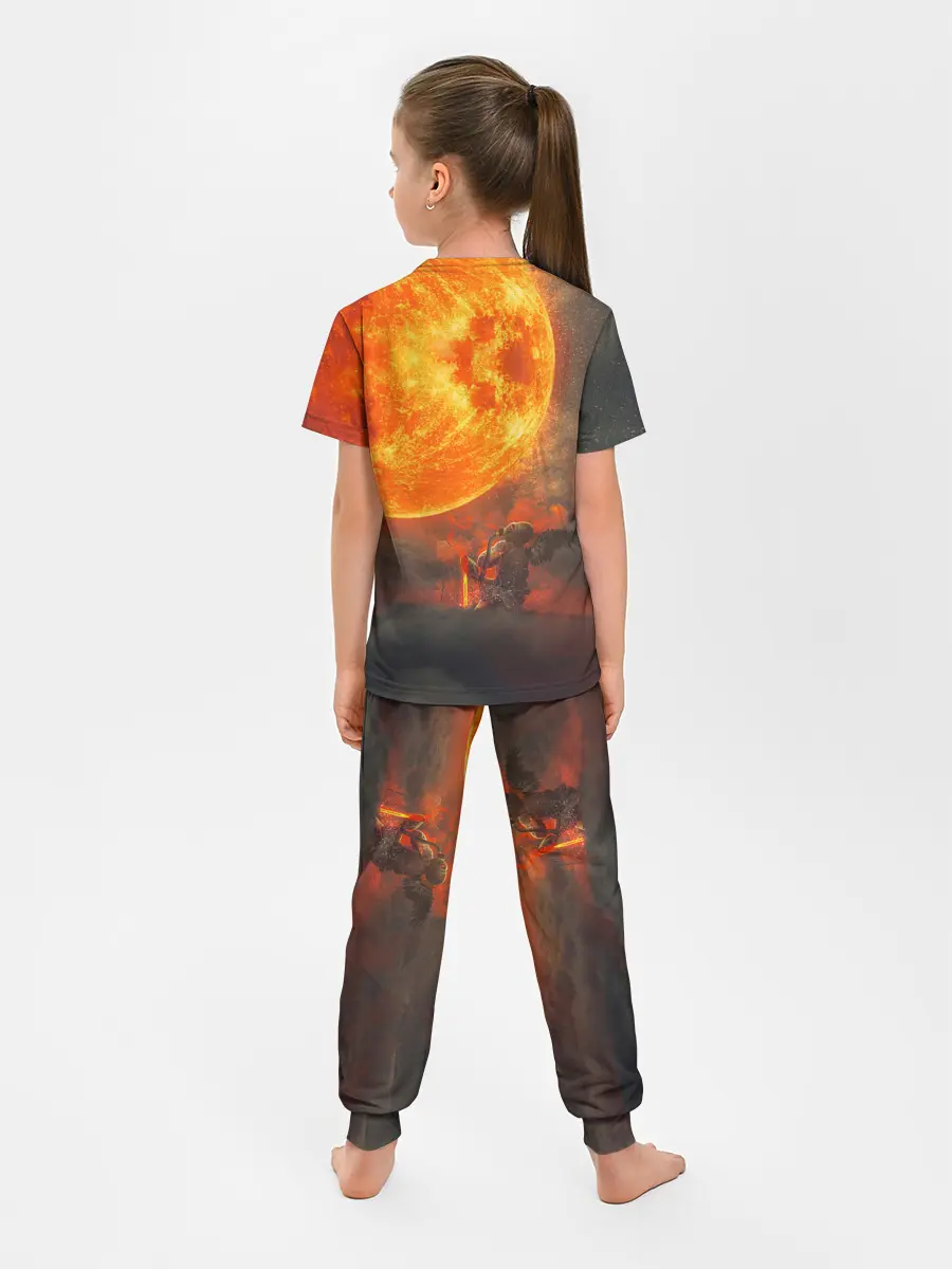 Детская пижама с брюками / РАДИАЦИОННОЕ СОЛНЦЕ