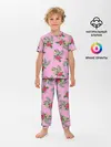 Детская пижама с брюками / Букеты лилий