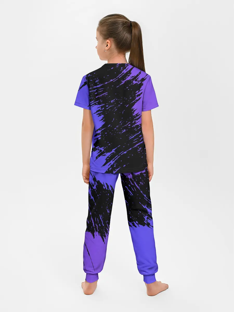 Детская пижама с брюками / Геометри Даш | Geometry Dash