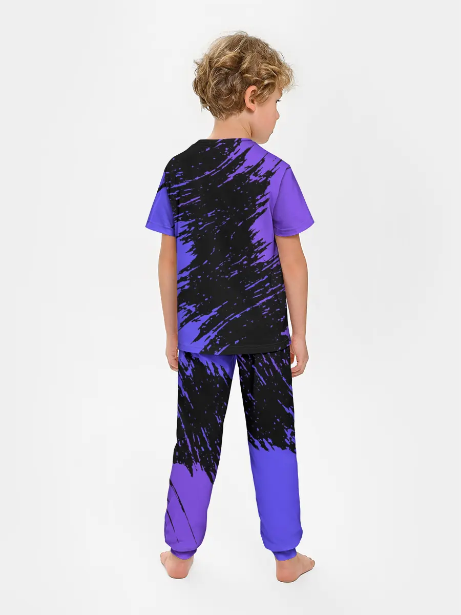 Детская пижама с брюками / Геометри Даш | Geometry Dash