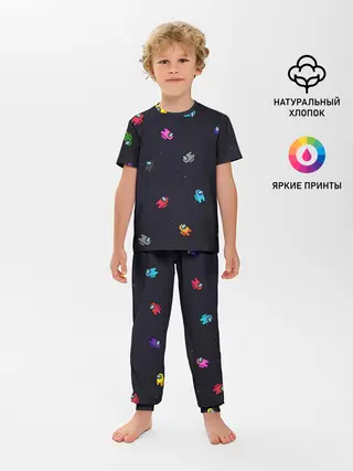 Детская пижама с брюками / Among Us