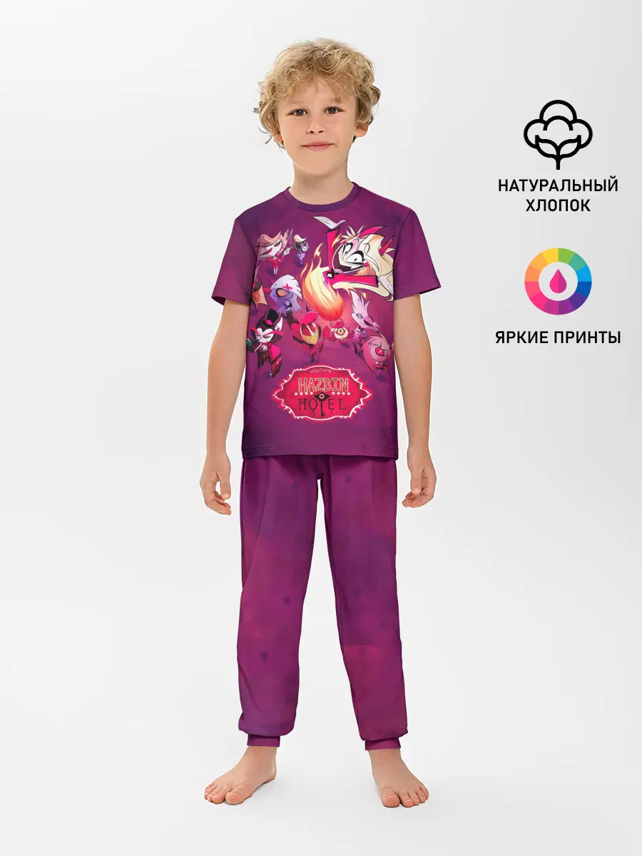 Детская пижама с брюками / Hazbin Hotel