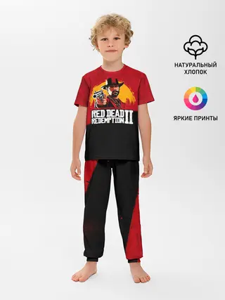 Детская пижама с брюками / Red Dead Redemption 2