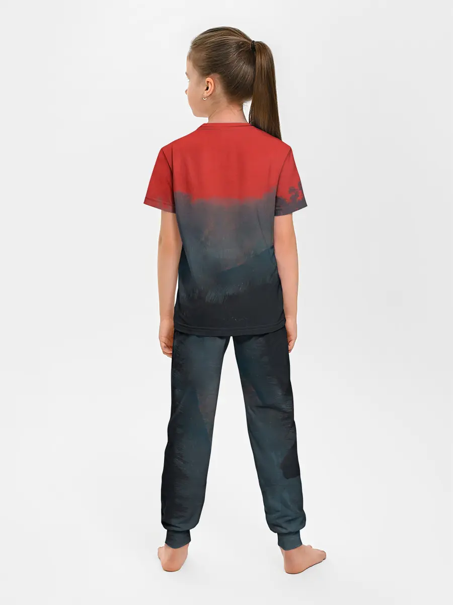 Детская пижама с брюками / На плотве | Ведьмак