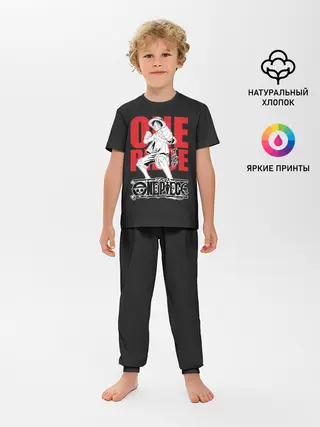 Детская пижама с брюками / One Piece Luffy