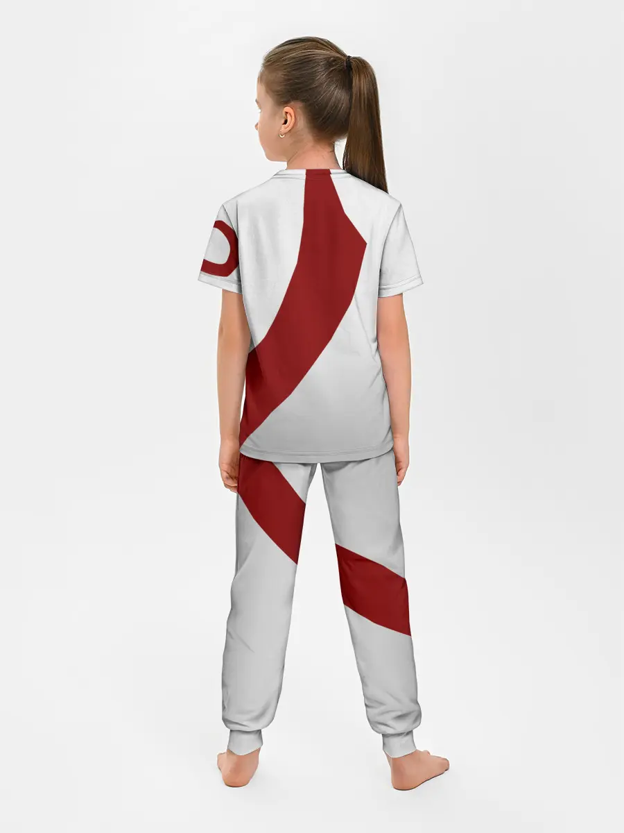 Детская пижама с брюками / GOD of WAR Татуировки Кратоса