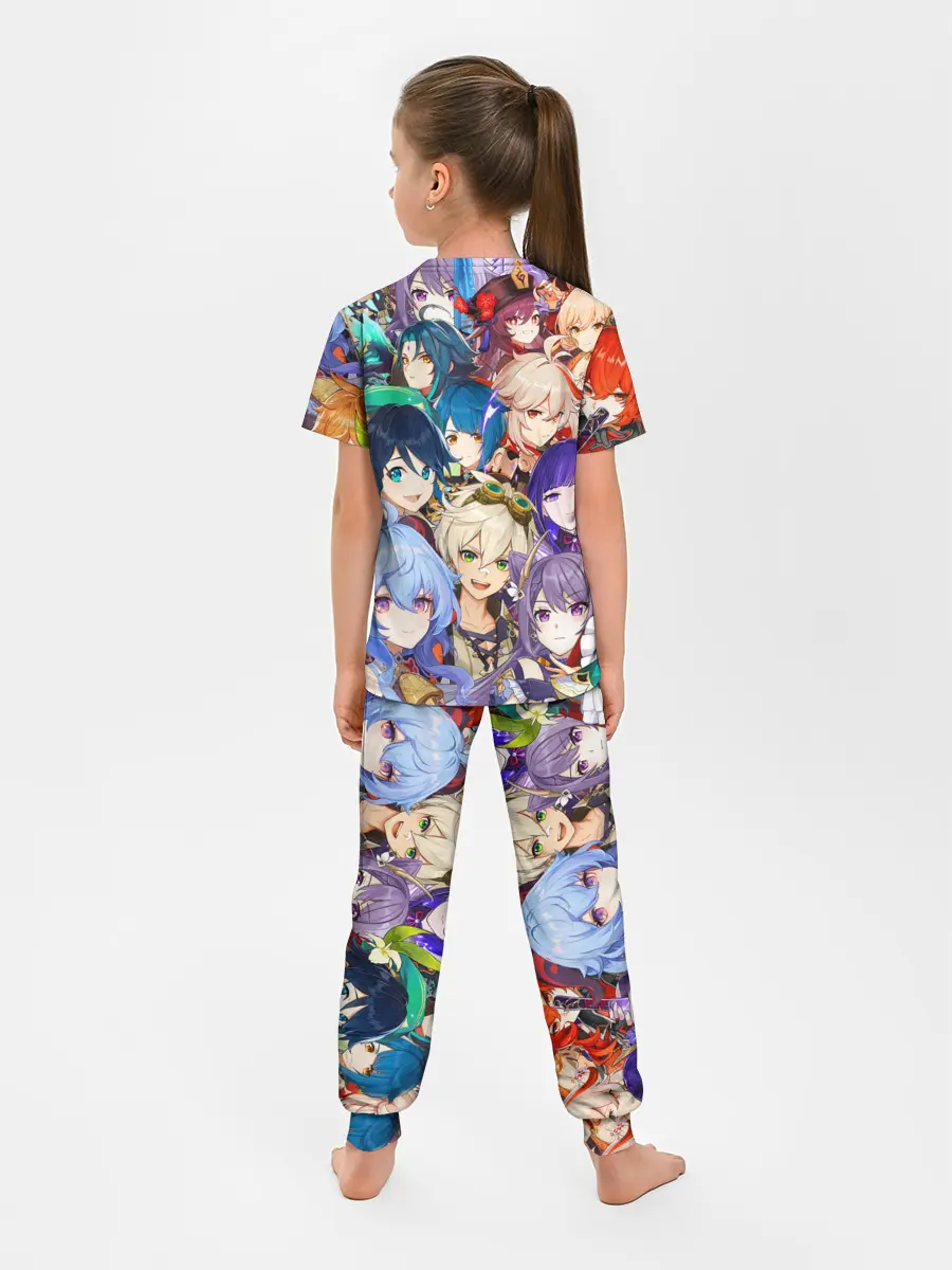 Детская пижама с брюками / Genshin Impact - персонажи