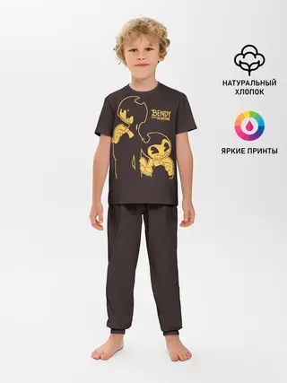 Детская пижама с брюками / Bendy and the ink machine