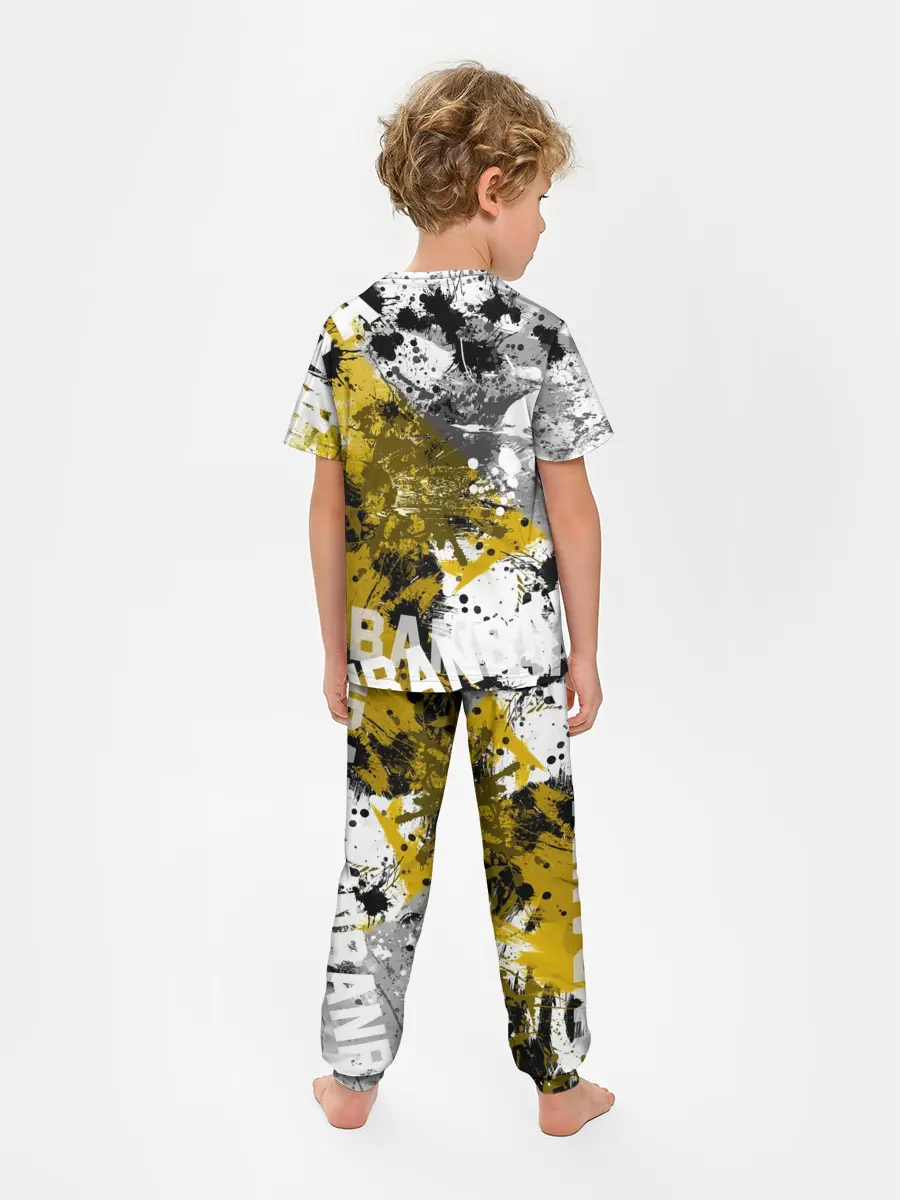 Детская пижама с брюками / Голден Стэйт Уорриорз