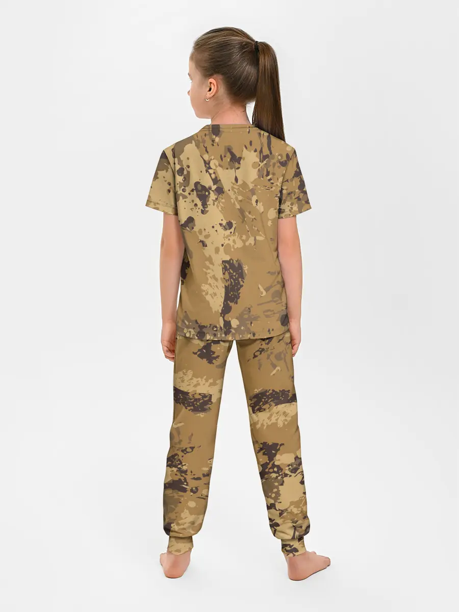 Детская пижама с брюками / КАМУФЛЯЖ BLUE