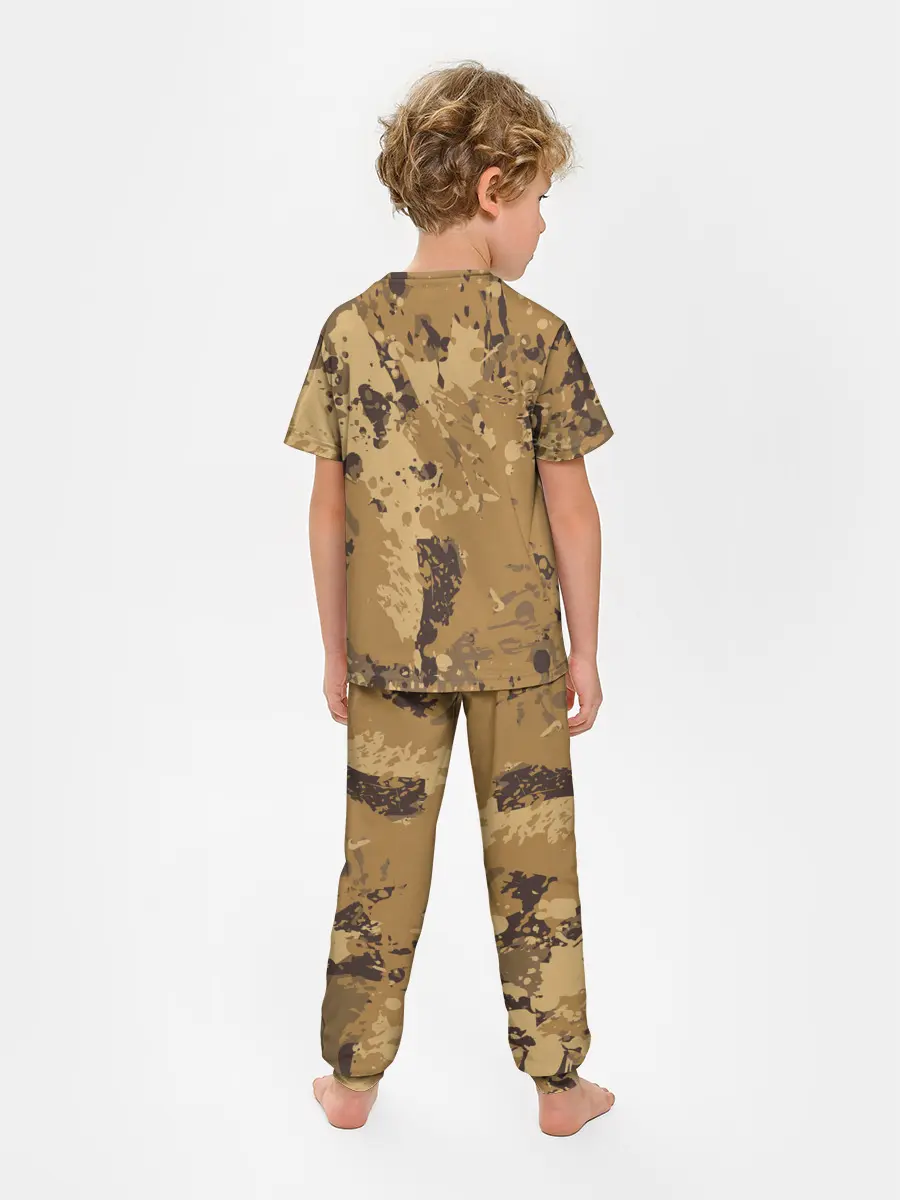 Детская пижама с брюками / КАМУФЛЯЖ BLUE