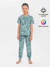Детская пижама с брюками / Узоры