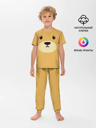 Детская пижама с брюками / Мишка