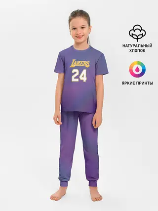 Детская пижама с брюками / Los Angeles Lakers / Kobe Brya