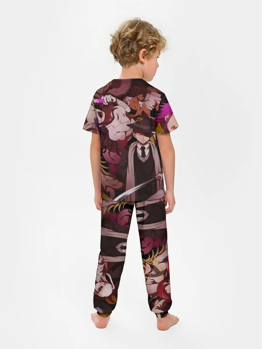 Детская пижама с брюками / danganronpa perso