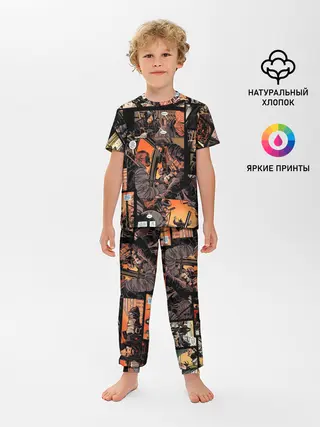 Детская пижама с брюками / BRZRKR