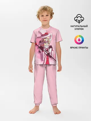 Детская пижама с брюками / Отель хазбин