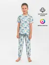 Детская пижама с брюками / Зимний Дизайн