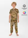 Детская пижама с брюками / Листья