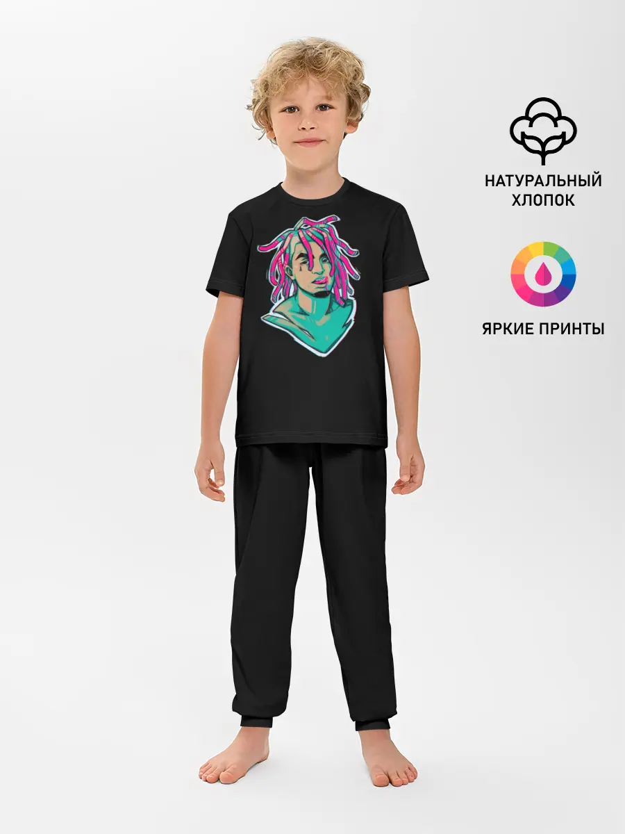 Детская пижама с брюками / Lil Pump