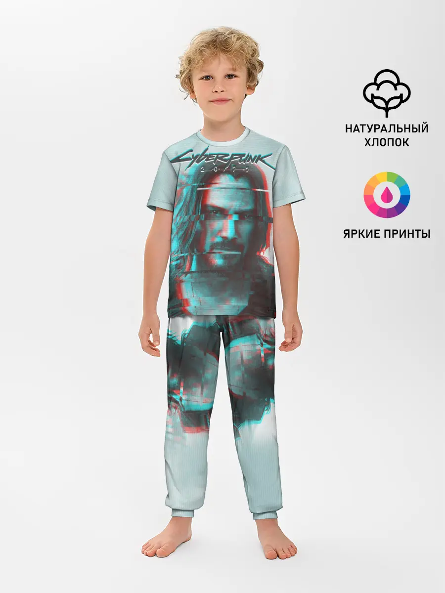Детская пижама с брюками / Cyberpunk 2077