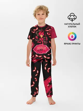 Детская пижама с брюками / HAZBIN HOTEL ALASTOR.