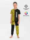 Детская пижама с брюками / ANIME pattern text