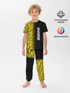 Детская пижама с брюками / ANIME pattern text