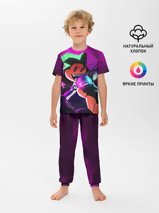 Детская пижама с брюками / Бойфренд