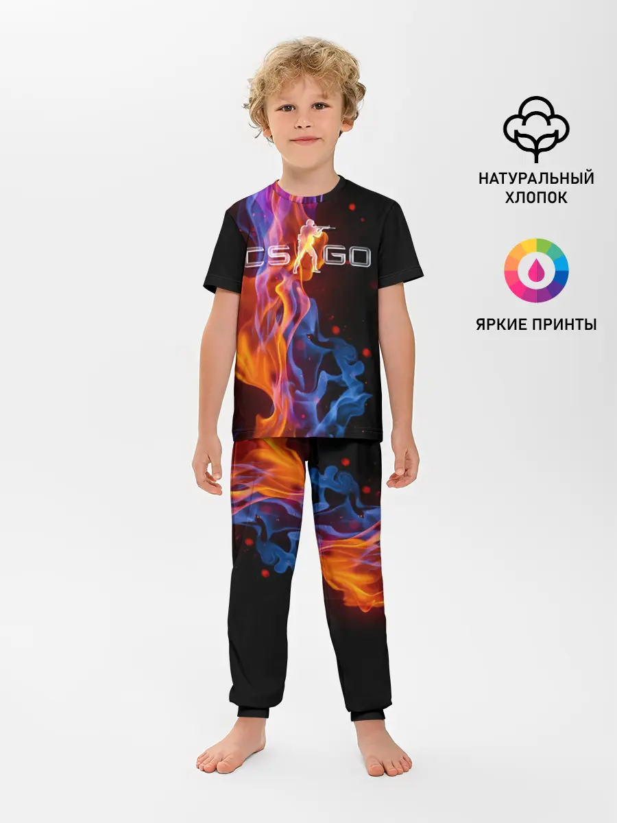 Детская пижама с брюками / Counter Strike