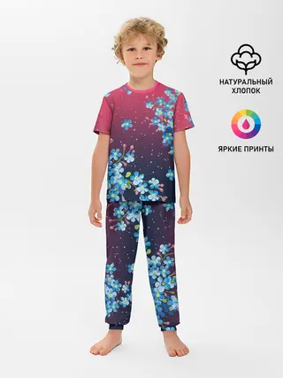 Детская пижама с брюками / НЕЗАБУДКИ