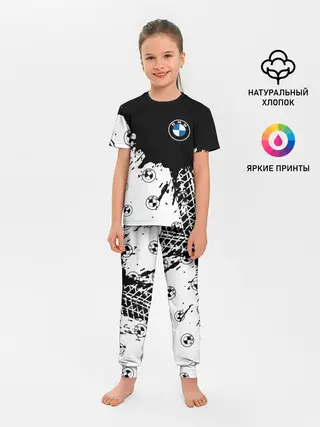 Детская пижама с брюками / BMW / БМВ
