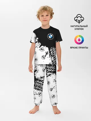 Детская пижама с брюками / BMW / БМВ