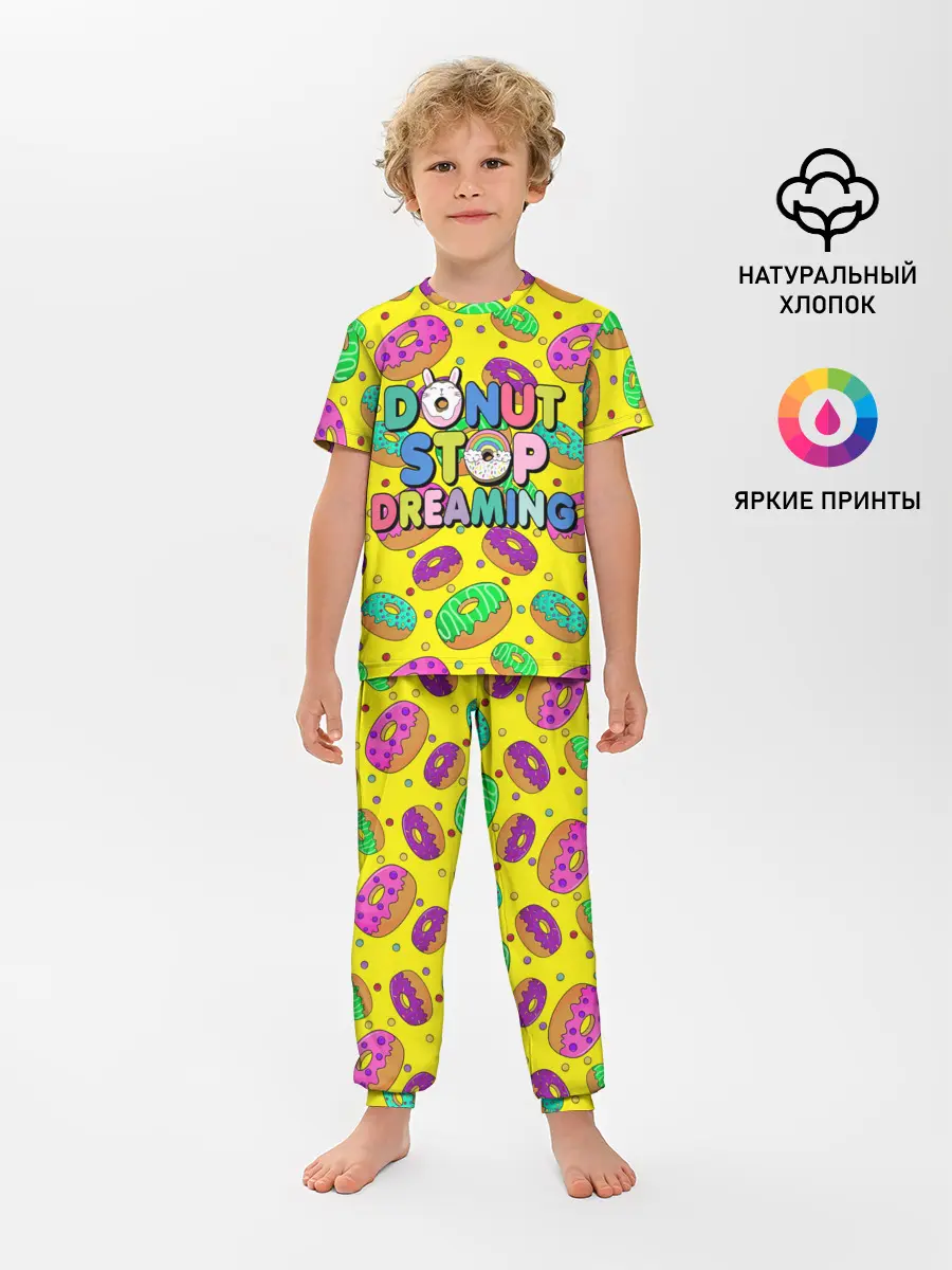 Детская пижама с брюками / DONUTS