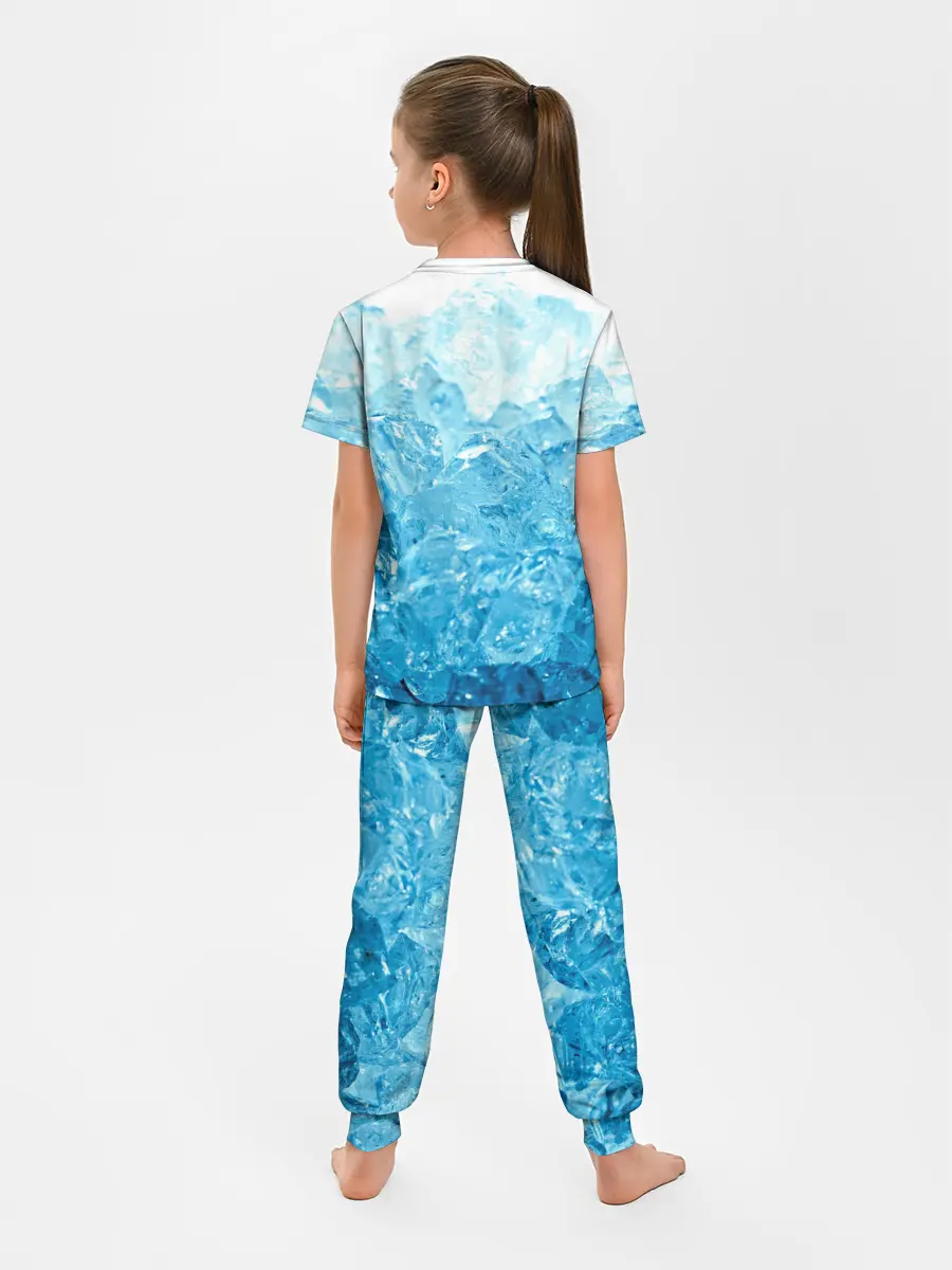 Детская пижама с брюками / Лёд