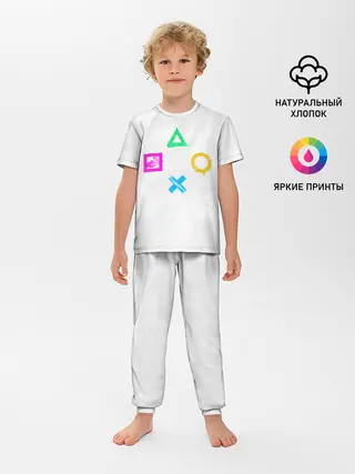 Детская пижама с брюками / GAMEPAD