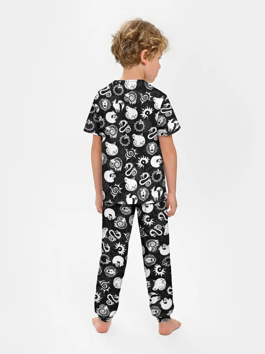 Детская пижама с брюками / SEVEN DEADLY SINS СИМВОЛЫ